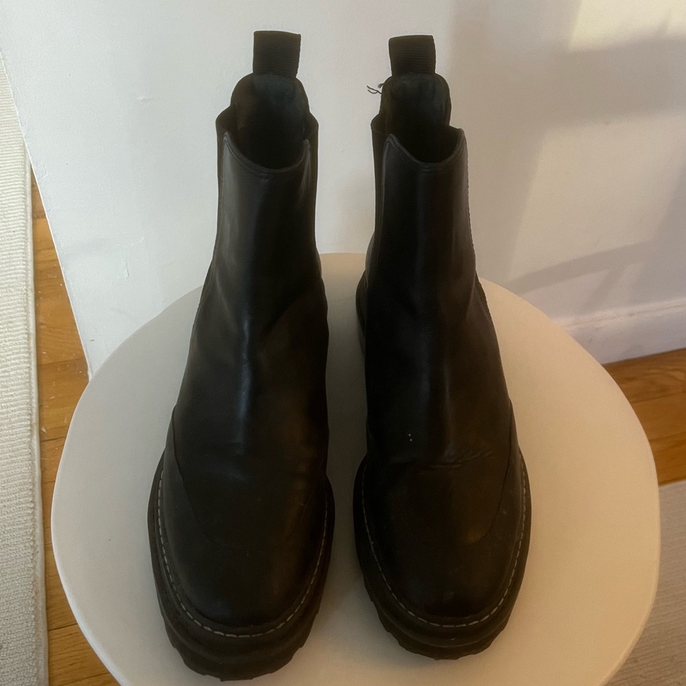 Aqua Chelsea Boots